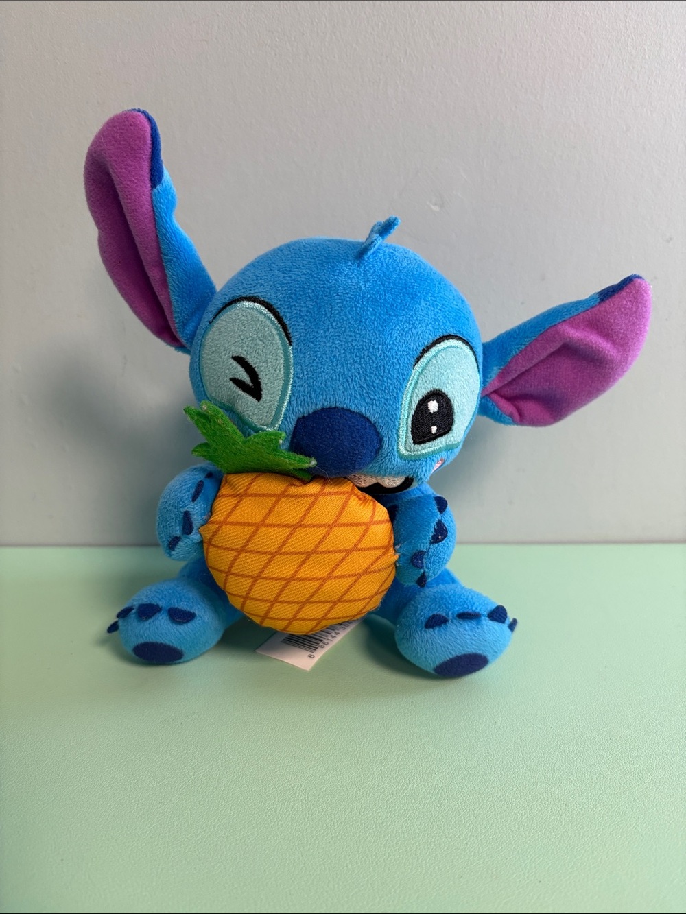 Disney Stitch holding a Pineapple Plush Stuffed Animal, Kids Plush Toy
